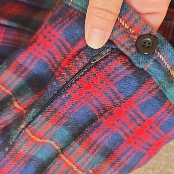 PENDLETON Vintage Authentic Mac Lennan Tartan Plaid Wool Skirt Size 10 Midi Maxi - Picture 5 of 7